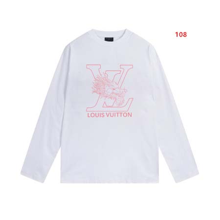 2024年7月30日早秋新品入荷 ルイヴィトン長袖 Tシャツ 108工場