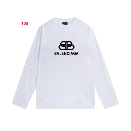 2024年7月30日早秋新品入荷バレンシアガ 長袖 Tシャツ 108工場