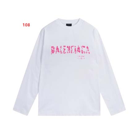 2024年7月30日早秋新品入荷バレンシアガ 長袖 Tシャツ 108工場