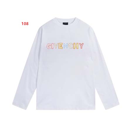 2024年7月30日早秋新品入荷ジバンシー  長袖 Tシャツ 108工場