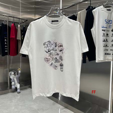 2024年7月4日夏季新品入荷ルイヴィトン 半袖 TシャツFF工場