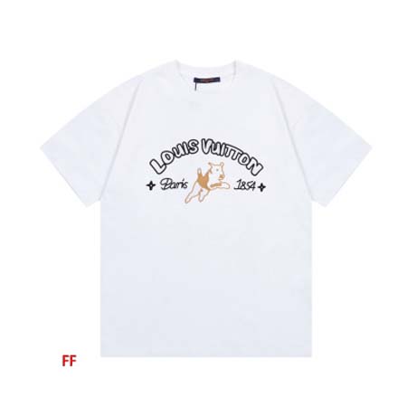 2024年7月4日夏季新品入荷 ルイヴィトン 半袖 Tシャツ...