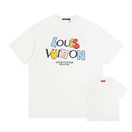 2024年7月4日夏季新品入荷 ルイヴィトン 半袖 Tシャツ...