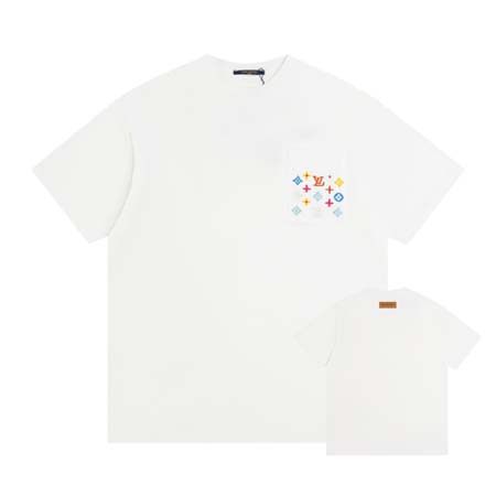 2024年7月4日夏季新品入荷 ルイヴィトン 半袖 Tシャツ...