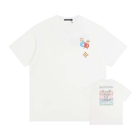 2024年7月4日夏季新品入荷 ルイヴィトン 半袖 Tシャツ...