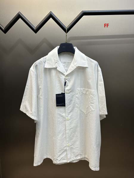 2024年7月4日夏季新品入荷 PRADA 半袖 シャツFF...