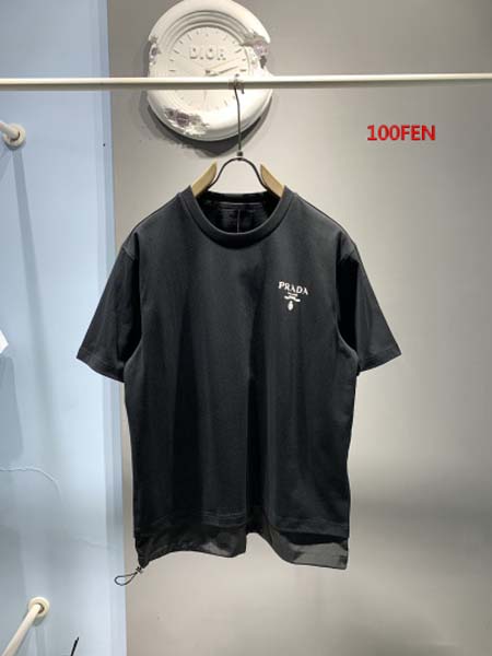 2024年7月11日夏季高級品新品入荷 PRADA 半袖 T...