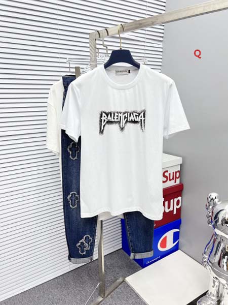 2024年7月11日夏季新品入荷バレンシアガ半袖 Tシャツ ...