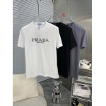 2024年7月11日夏季高品質入荷PRADA 半袖 Tシャツ qiang工場M-6XL