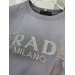 2024年7月11日夏季高品質入荷PRADA 半袖 Tシャツ qiang工場M-6XL