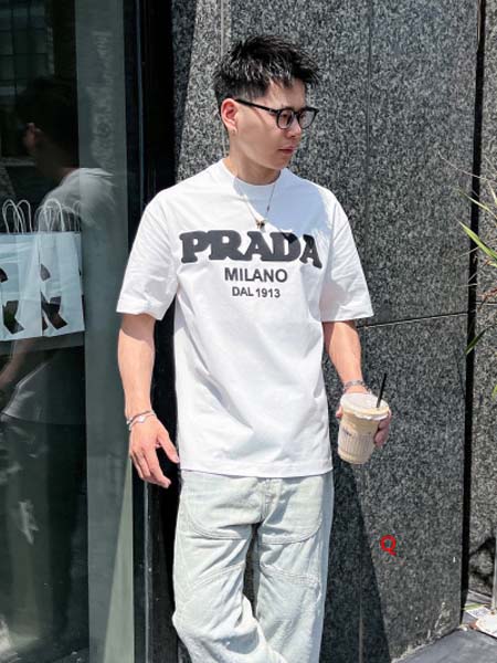 2024年7月12日高品質新作入荷PRADA半袖 Tシャツ ...