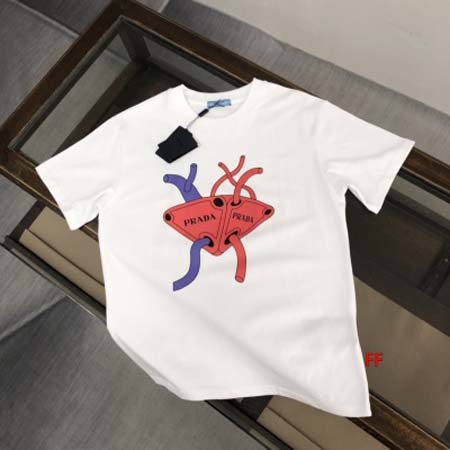 2024年7月17日夏季新作入荷PRADA 半袖 Tシャツ ...