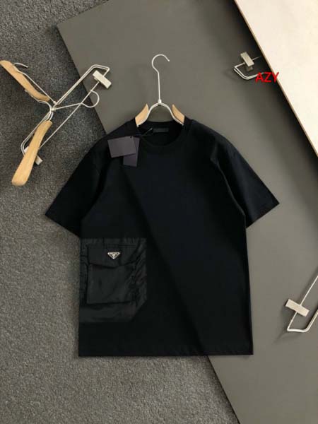 2024年7月17日夏季新作入荷PRADA 半袖 Tシャツ ...