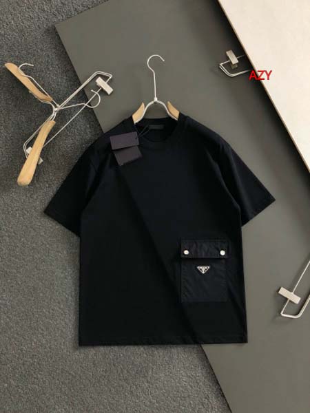 2024年7月17日夏季新作入荷PRADA 半袖 Tシャツ ...