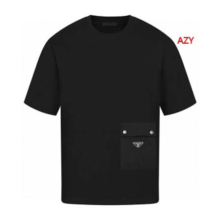 2024年7月17日夏季新作入荷PRADA 半袖 Tシャツ ...