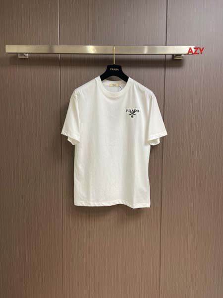 2024年7月17日夏季新作入荷PRADA 半袖 Tシャツ ...