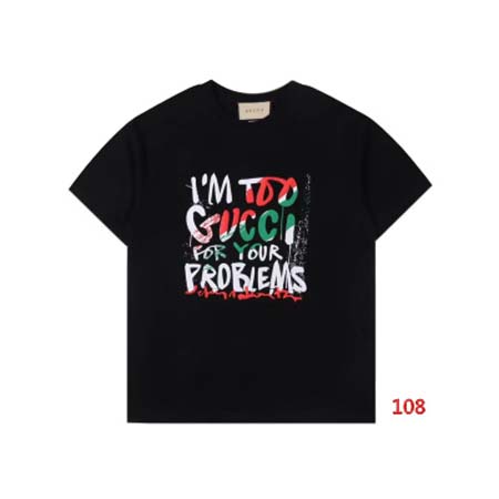 2024年夏季7月22日新作入荷グッチ半袖 Tシャツ 108...