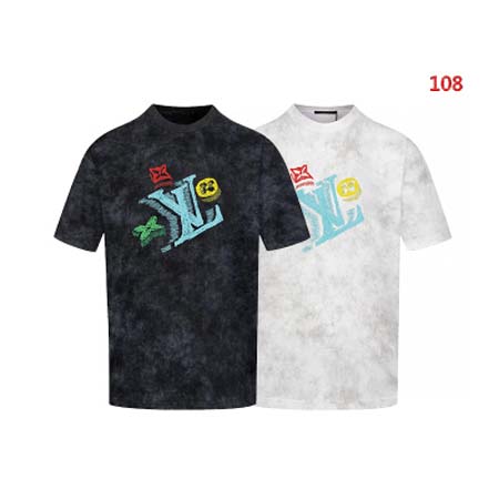 2024年夏季7月23日新作入荷ルイヴィトン半袖 Tシャツ ...