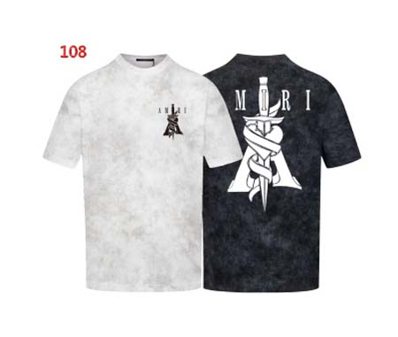 2024年夏季7月23日新作入荷AMIRI半袖 Tシャツ 1...