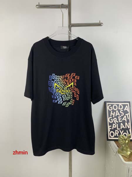 2024年7月25日新品入荷FENDI 半袖 Tシャツ  z...