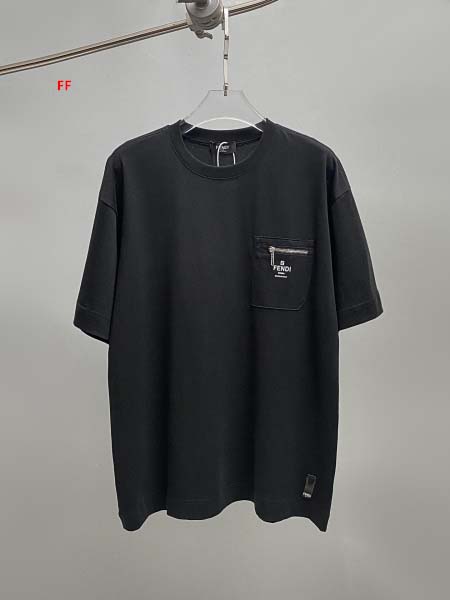 2024年7月30日新品入荷FENDI 半袖 Tシャツ FF...