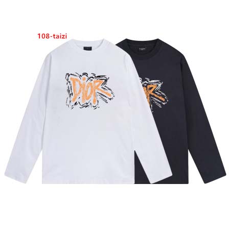 2024年7月30日新品入荷 ディオール 長袖 Tシャツ 1...