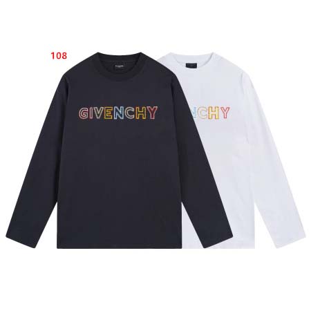 2024年7月30日早秋新品入荷ジバンシー  長袖 Tシャツ...