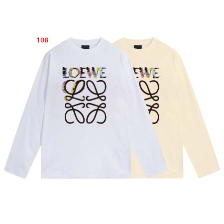 2024年7月30日早秋新品入荷バLOEWE 長袖 Tシャツ...