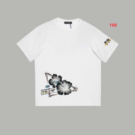 2024年8月1日新品入荷PRADA  半袖 Tシャツ 10...