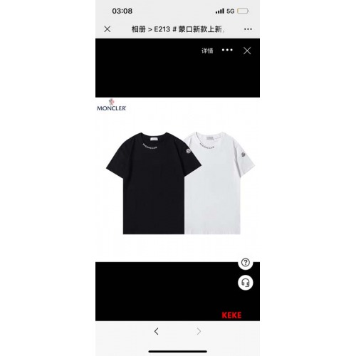 2024年新作入荷 モンクレール半袖 Tシャツ keke工場