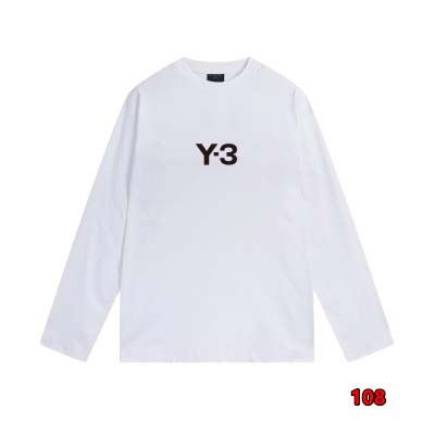 2024年8月21日早秋新品入荷Y-3 長袖 Tシャツ 108工場