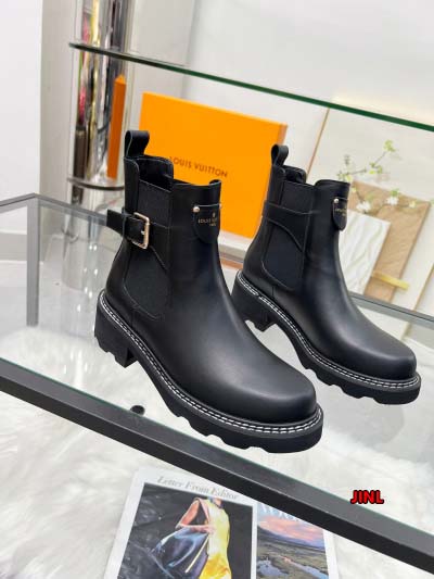 2024年8月30日秋冬新品入荷ルイヴィトン女性革靴ショートブーツ  jinl工場35-42