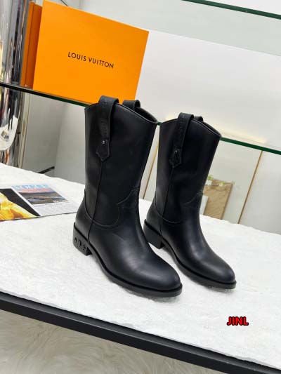 2024年8月30日秋冬新品入荷ルイヴィトン女性革靴ショートブーツ  jinl工場35-42