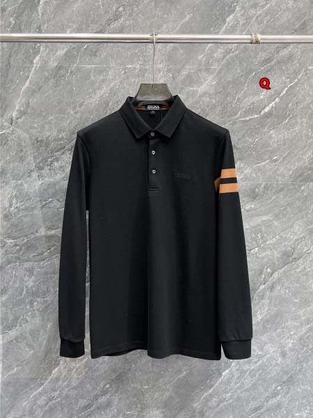 2024年8月9日早秋高品質新作入荷ZEGNA 長袖 Tシャ...