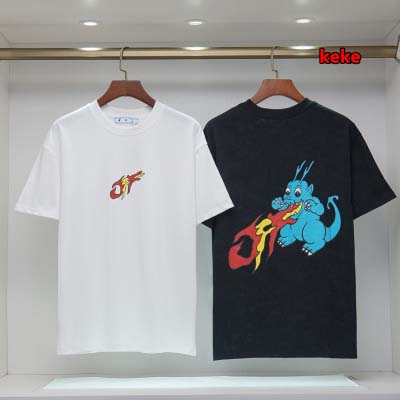 2024年新作入荷 OFF WHITE 半袖 Tシャツ ke...