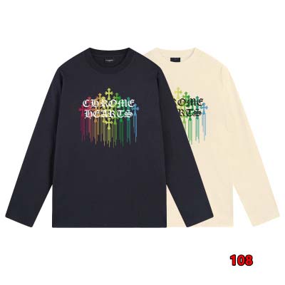 2024年8月21日早秋新品入荷クロムハーツ 長袖 Tシャツ...