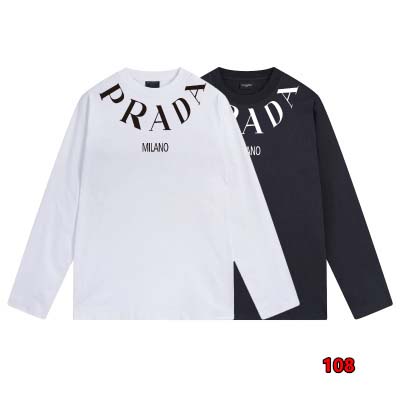 2024年8月21日早秋新品入荷PRADA  長袖 Tシャツ...