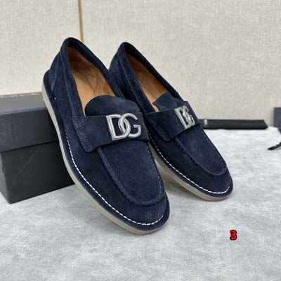 2024年9月29日早秋原版復刻新品入荷 Dolce&Gabbana  モカシンの靴 3工場38-46