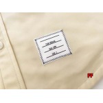 2024年9月5日早秋新品入荷 THOM BROWNE 長袖 シャツコート FF工場