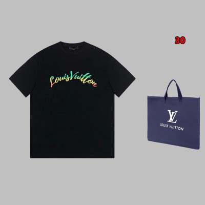 2024年9月23日早秋新品入荷 ルイヴィトン 半袖 Tシャ...