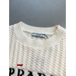 2024年10月10日秋冬高品質新品入荷PRADA  カシミヤセーターMF工場