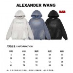 2024年10月23日秋冬新品入荷AIexander Wang 裏起毛 パーカーKAR工場