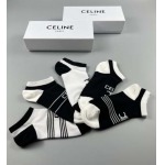 2024年秋冬新品人気 CELINE 靴下一箱5足セット