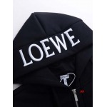 2024年10月28日秋冬新品入荷LOEWE 裏起毛 ジップアップパーカー FF工場S-XL