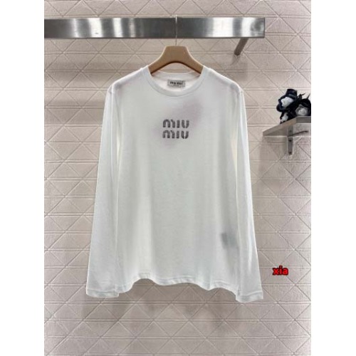 2024年11月6日秋冬新品入荷MIUMIU 長袖 Tシャツxia 工場