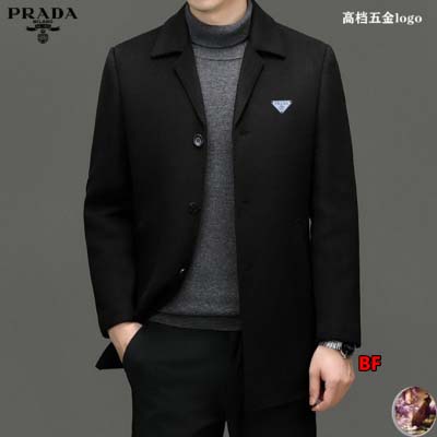 2024年11月18日秋冬高品質新品入荷 PRADA カシミヤのコートダウンジャケット  BF工場