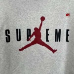 2024年11月14日秋冬高品質新作入荷 SUPREME X JORDAN  BRAND SS24 パーカー  61工場