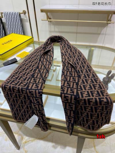 2024年12月3日新品入荷FENDI カシミアスカーフ 暖かい防寒秋冬 1z工場