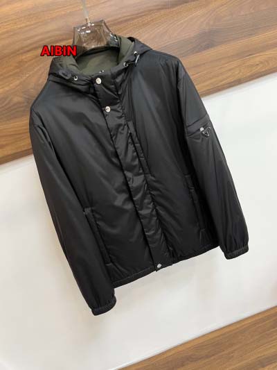 2024年12月6日秋冬高品質新品 PRADA 綿入れの服ジャケットアウター AIBIN工場