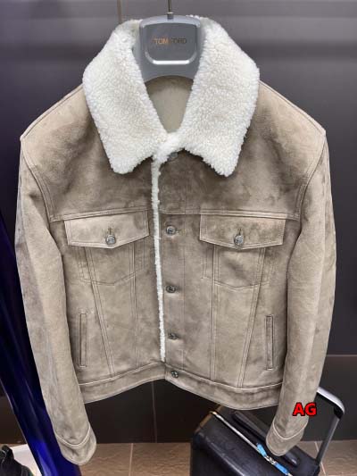 秋冬原版復刻 新品 Berluti 本革 毛皮一体 ジャケットアウター ag工場